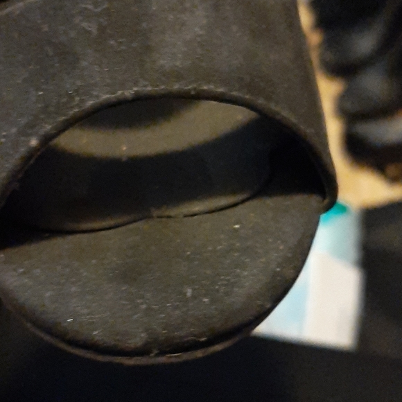 Suede lace up heels - Picture 3 of 3